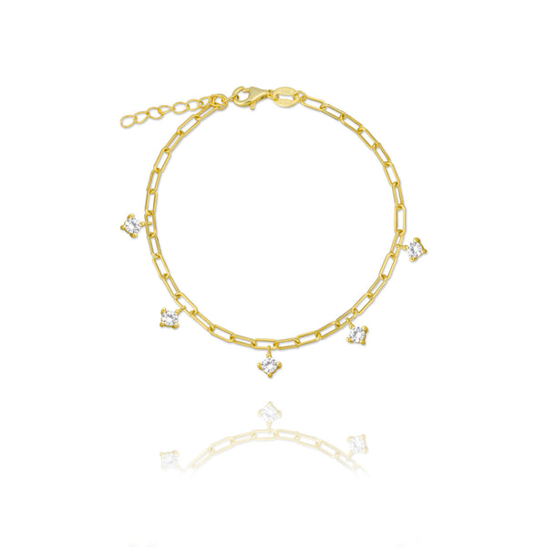 <transcy>Pulsera Eloina Chapada en Oro</transcy>