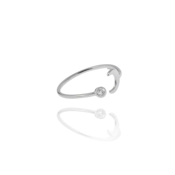 <transcy>Anillo "Luna Menguante" de Plata</transcy>