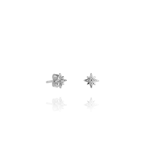 Polaris Silver Earrings