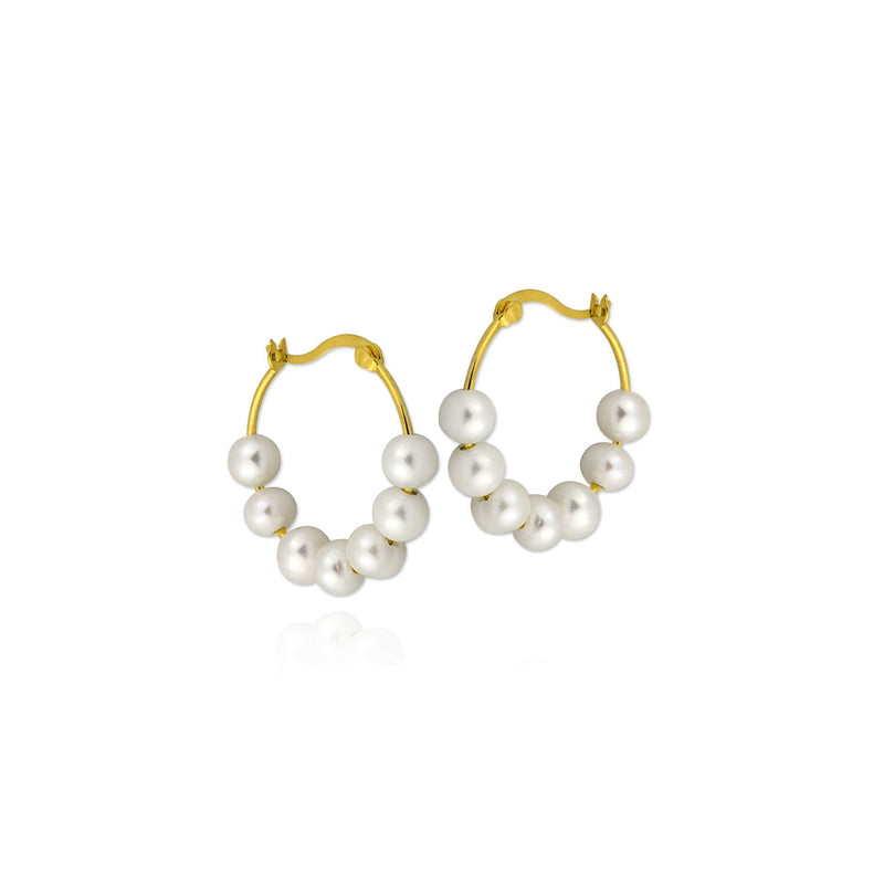 Cala Salada Gold Vermeil Earrings