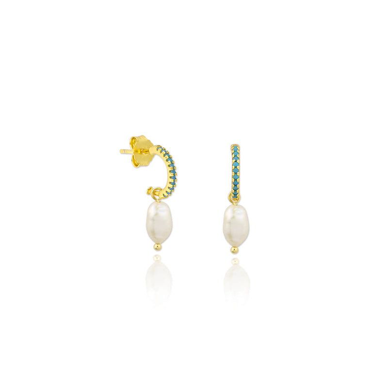 Costa Gold Vermeil Earrings