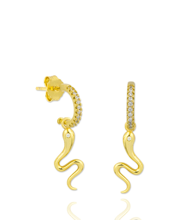 Eve's Sin Gold Vermeil Earrings