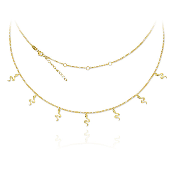 Eve's Sin Gold Vermeil Necklace