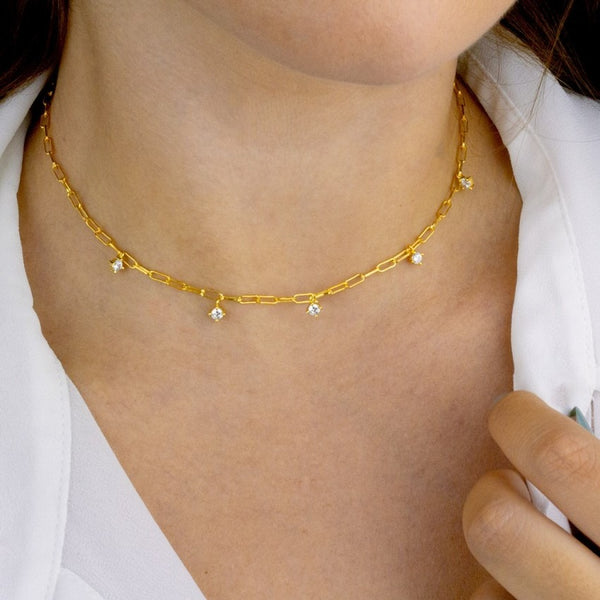 Eloina Gold Vermeil Necklace