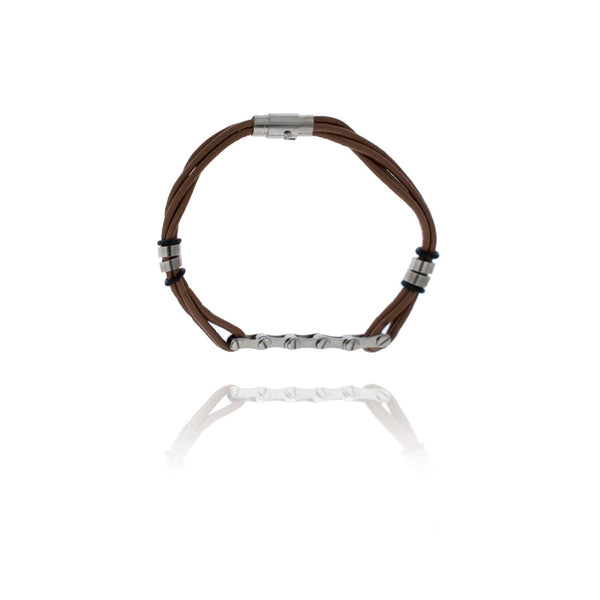 <transcy>Pulsera "Bicicleta" de Acero Inoxidable</transcy>