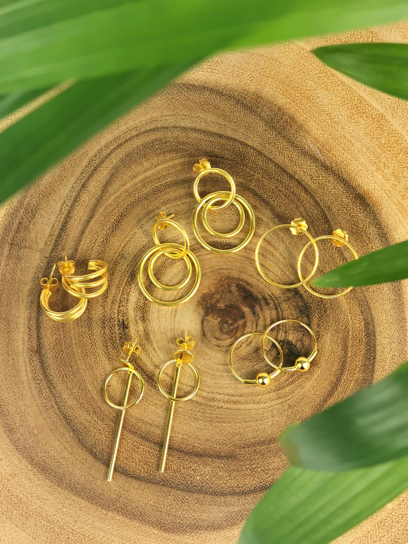 Trinidad Gold Vermeil Earrings