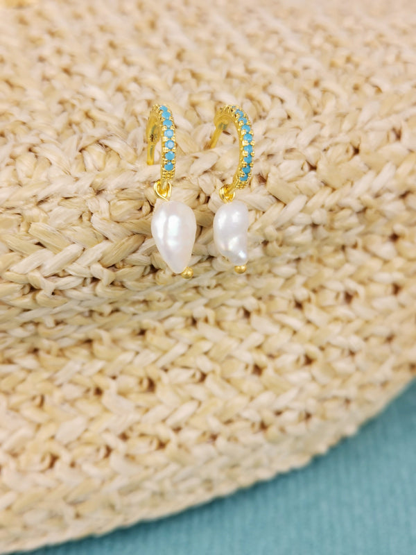 Costa Gold Vermeil Earrings