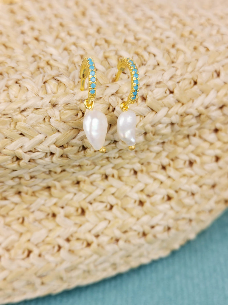 Costa Gold Vermeil Earrings