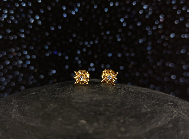 Polaris Gold Vermeil Earrings