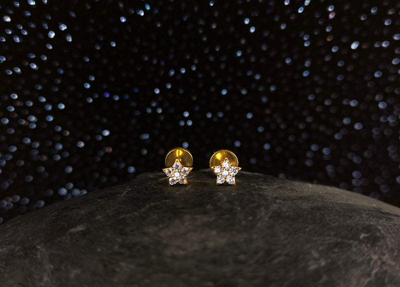 Taurus Gold Vermeil Earrings