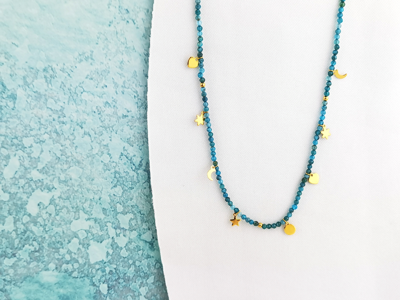 Blue Sky Gold Vermeil Necklace