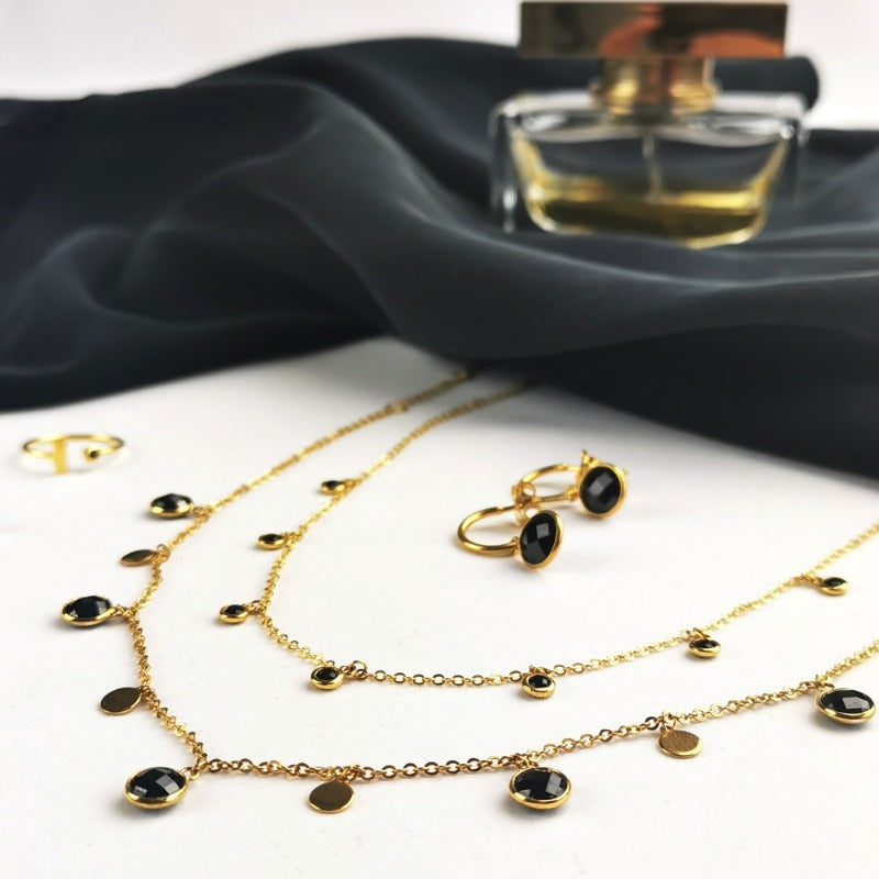 Eclipse Gold Vermeil Necklace