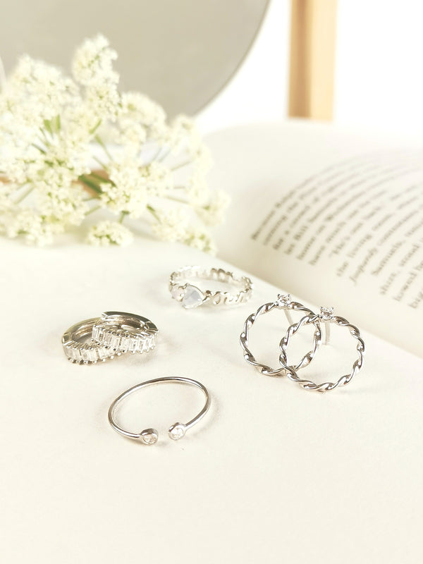Elena Silver Earrings