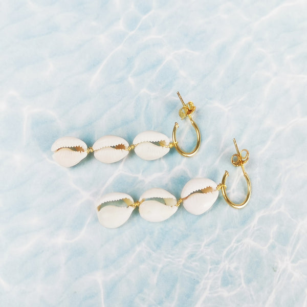 Caracolas Gold Vermeil Earrings