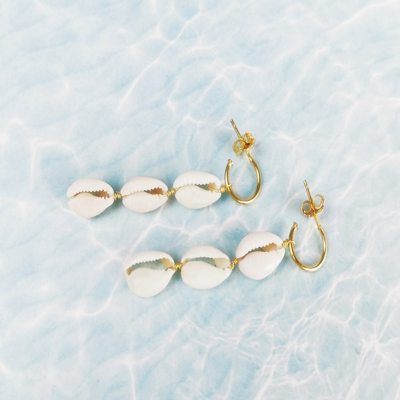 Caracolas Gold Vermeil Earrings