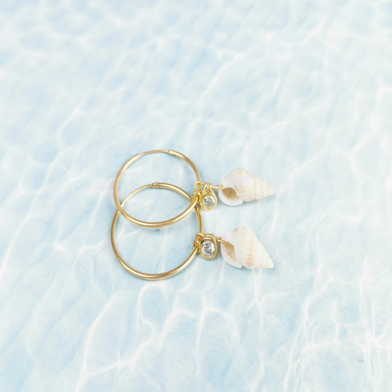 Tide Gold Vermeil Earrings